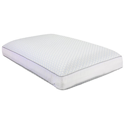 White Noise Baty Medium Memory Foam Iso Cool Memory Foam Pillow